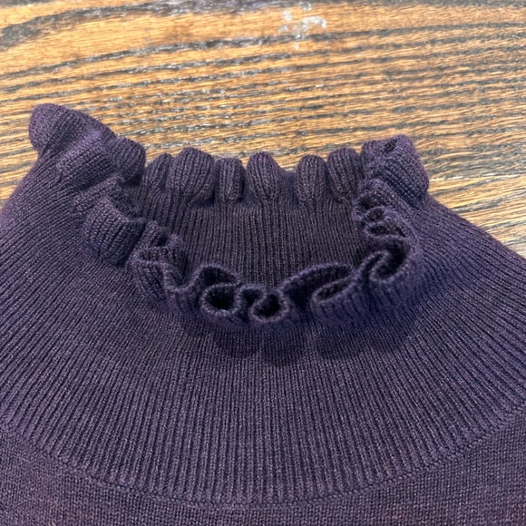 Plum knit dress - Picture 2 of 5